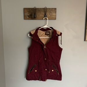Utility Vest—Size XL—Maroon